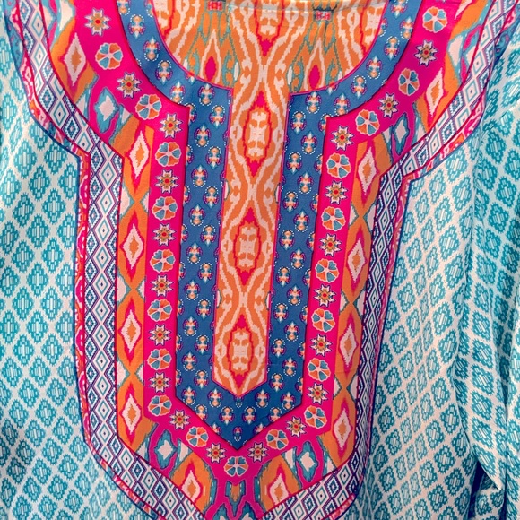 Urban Co Co dress NWOT. Never worn or washed. Smoke free silky material - Picture 7 of 7